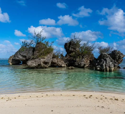 Las playas de Las Islas de Tahiti