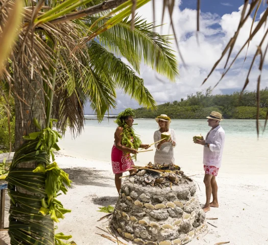 Las playas de Las Islas de Tahiti