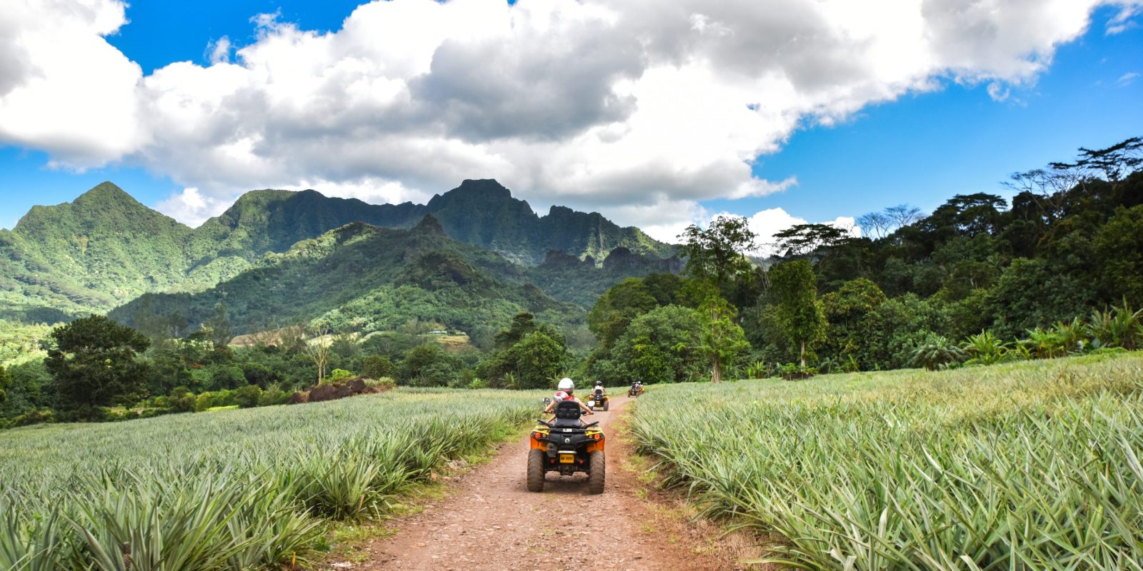 Traversée de la route des ananas en quad © Stéphane Mailion Photography